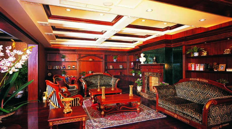 优山美地—最近别墅装修的室内泳池案例-9