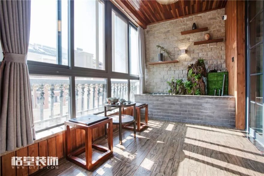 郁金香郡·闲适雅居 | 新中式风情空间设计-55