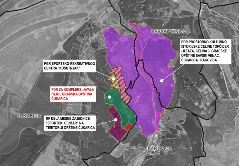 “Avala film”综合体详细规划丨贝尔格莱德丨贝尔格莱德城市规划研究所-7