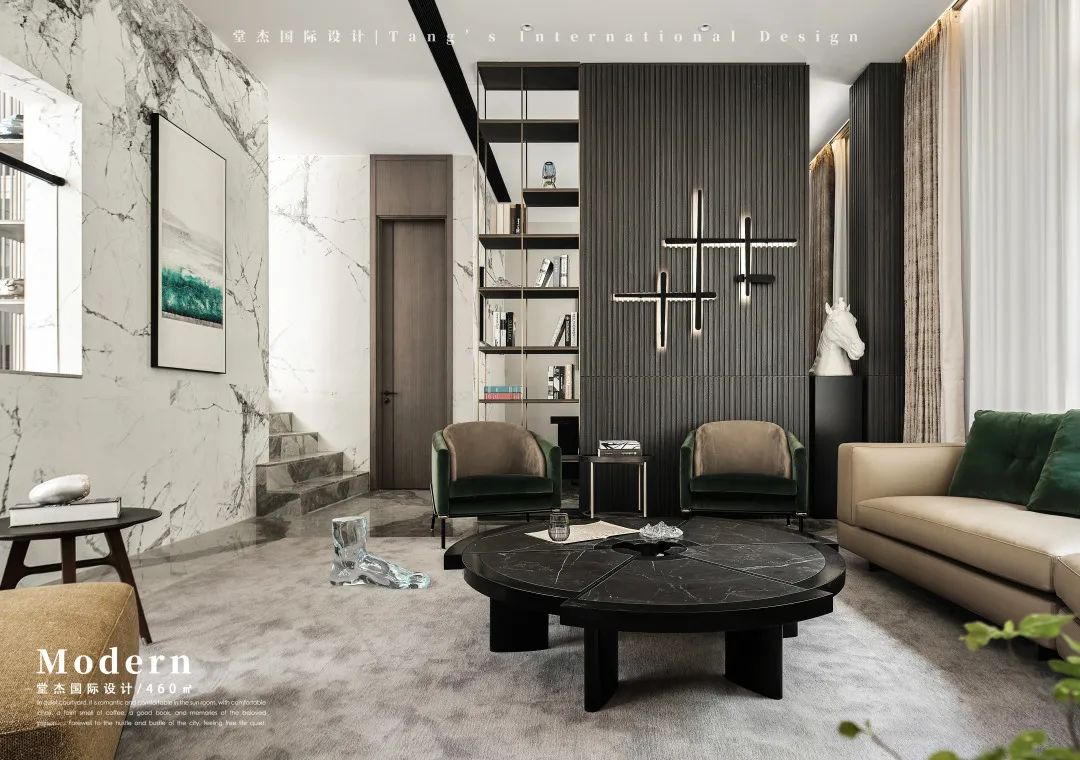 南京 460㎡静谧别墅设计丨中国南京丨堂杰国际设计-43