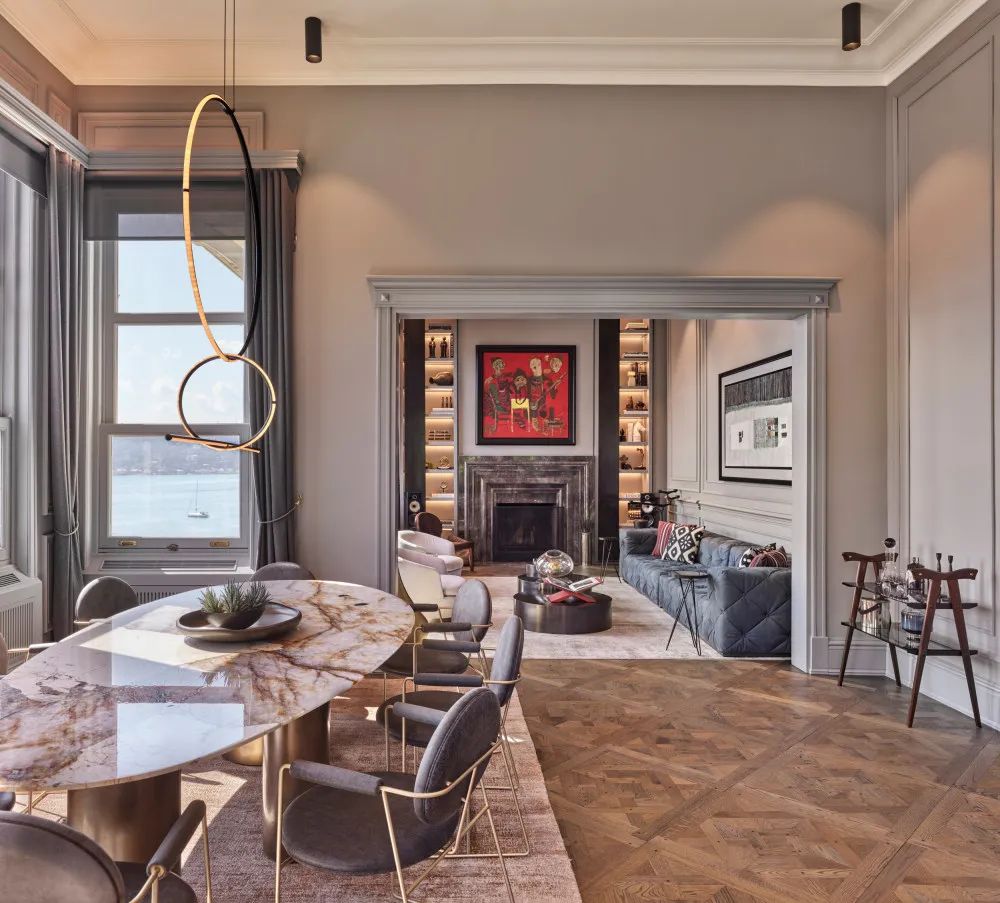 博斯普鲁斯海峡别墅丨土耳其伊斯坦布尔丨Habif Architects-18