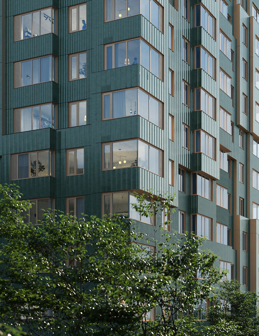 波士顿哈佛大学附近双塔住宅设计项目丨意大利马萨丨MVRDV,Moody Nolan,Studio Gang等-28