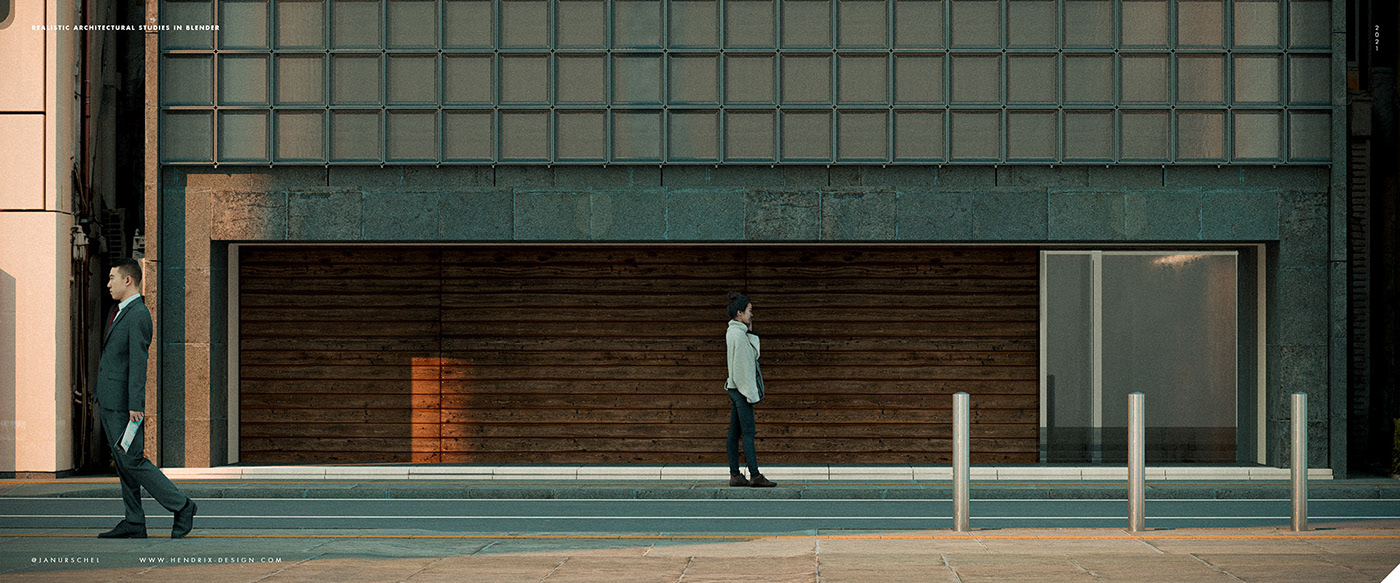 三维空间魔法 · Blender 中的真实建筑空间研究-6