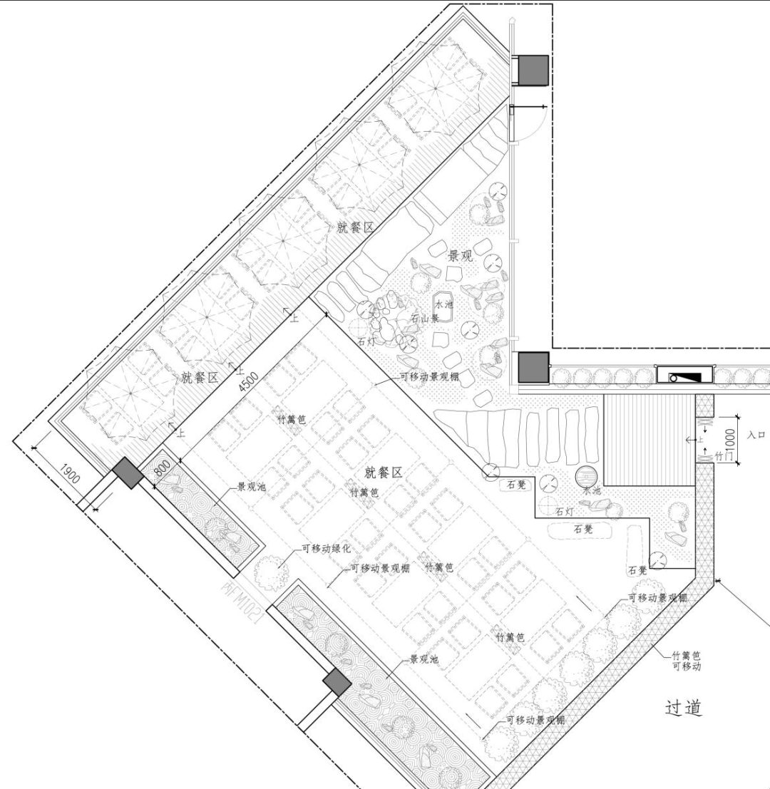 清远竹料亭日式料理全案设计-26