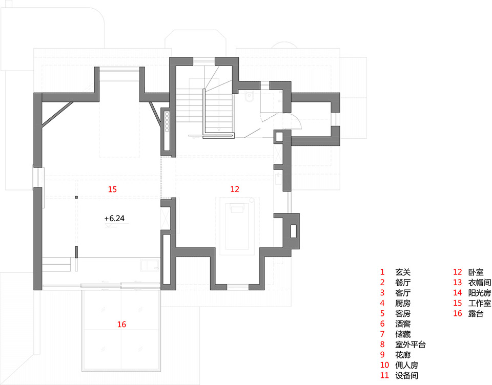 上海哥伦比亚圈老宅改造设计 / 旭可建筑-38