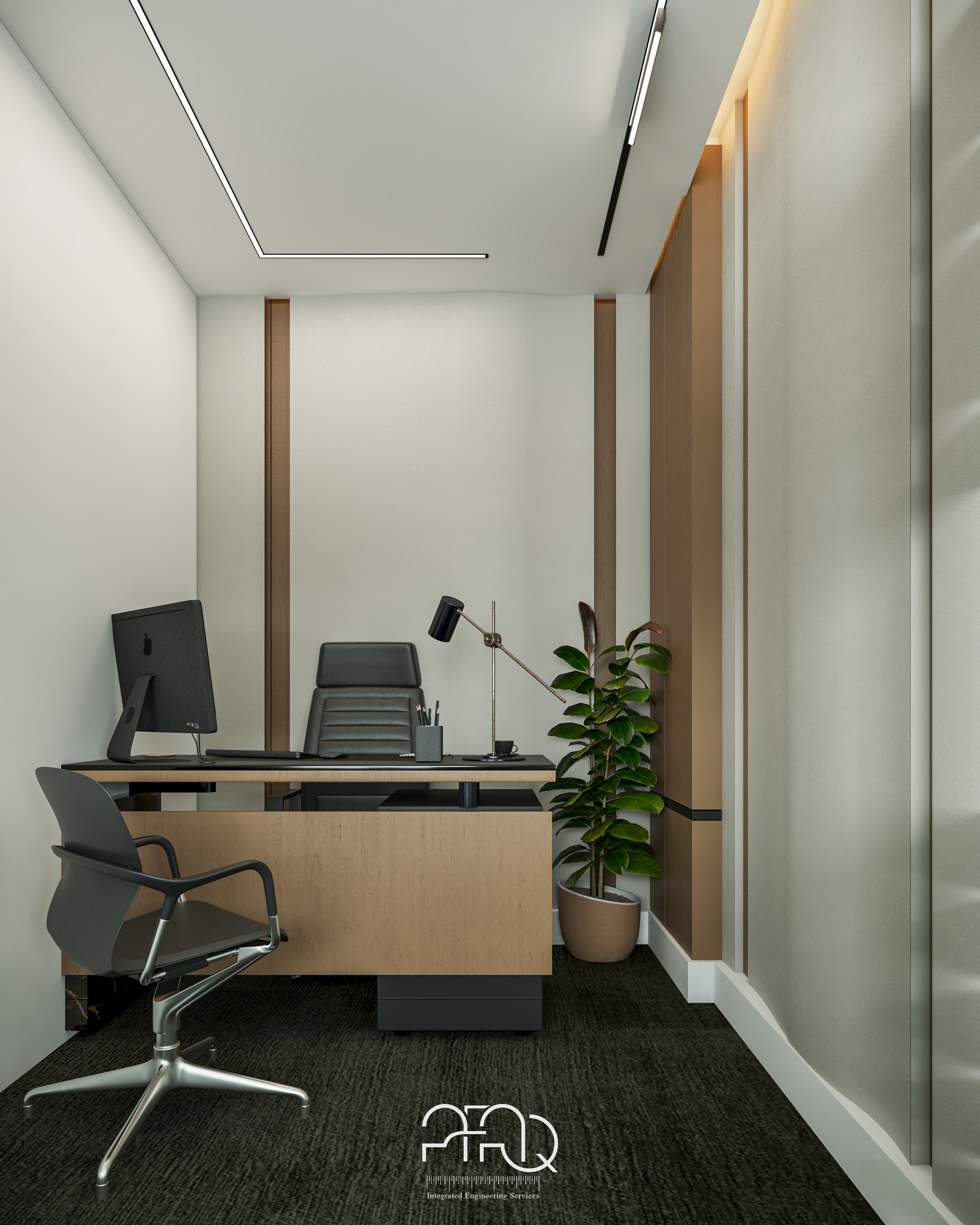 沙特阿拉伯公司室内设计  现代办公室设计-38