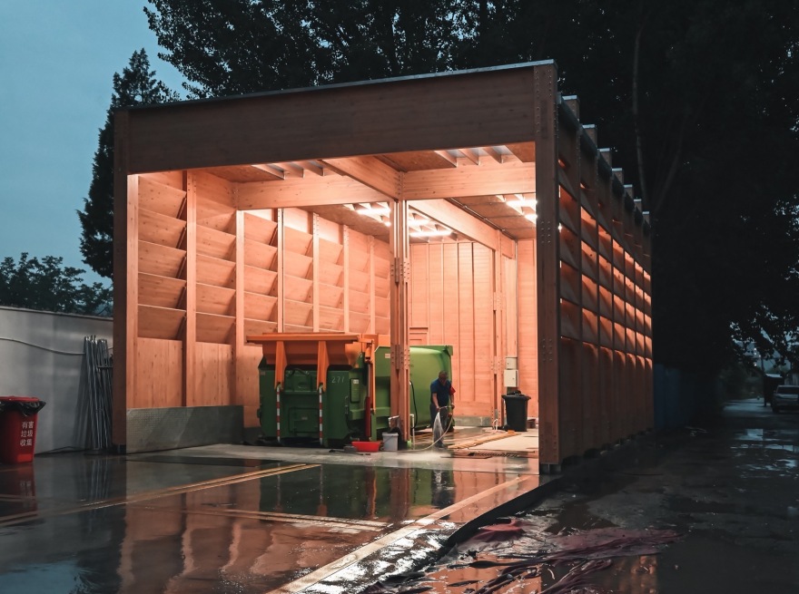 重建城市角落的微型秩序·廊坊北凤道垃圾中转站设计丨中国河北丨园里建筑-80