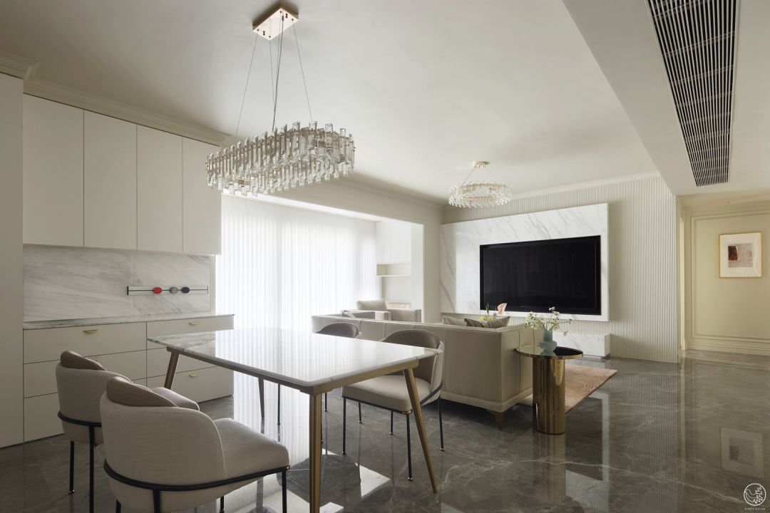 J 家美式轻奢淡颜系平层设计丨中国成都丨刘丽-10