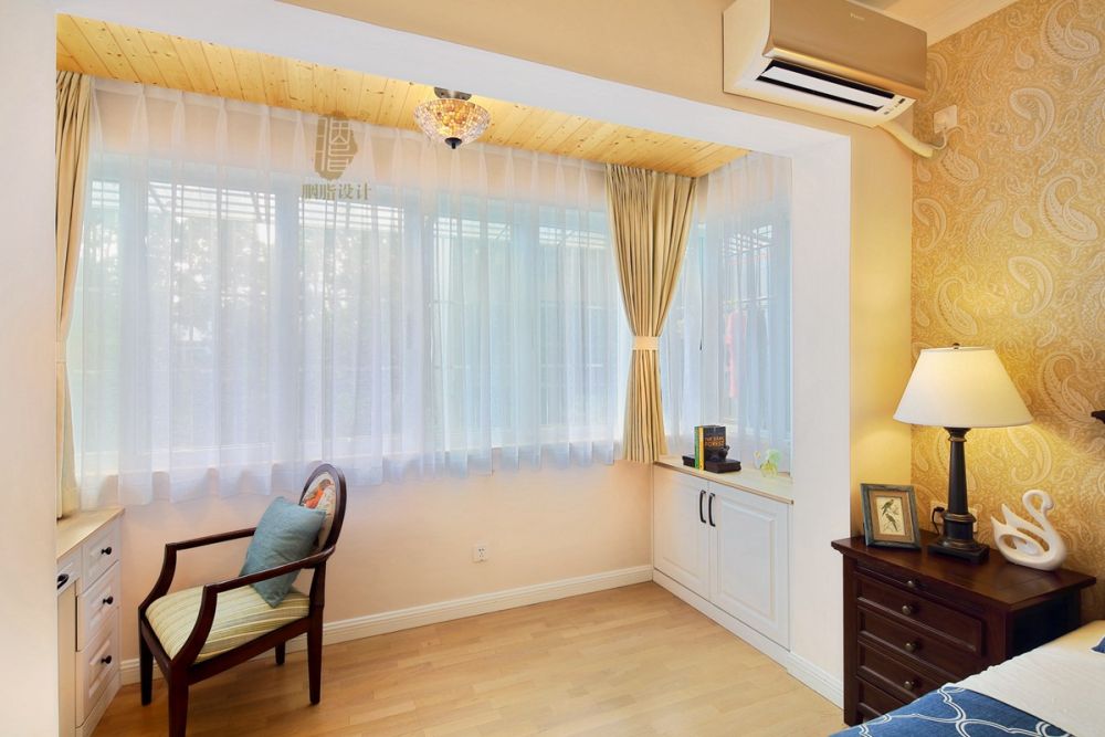 华南理工“莘莘学府”绿荫下 | 旧房翻新成美式乡村风-42