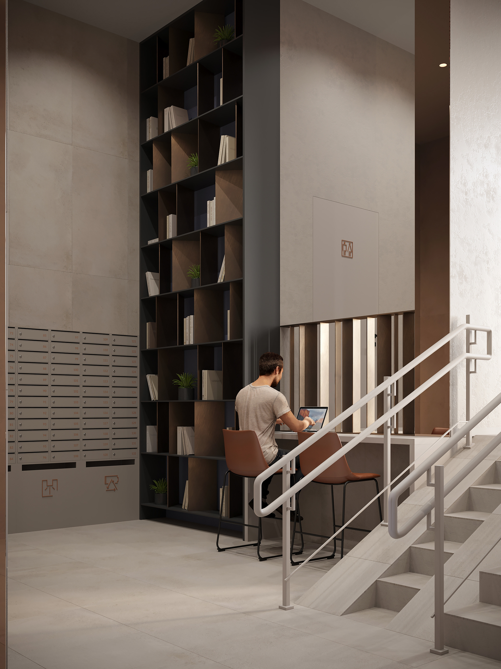 公共区域室内设计丨俄罗斯-39