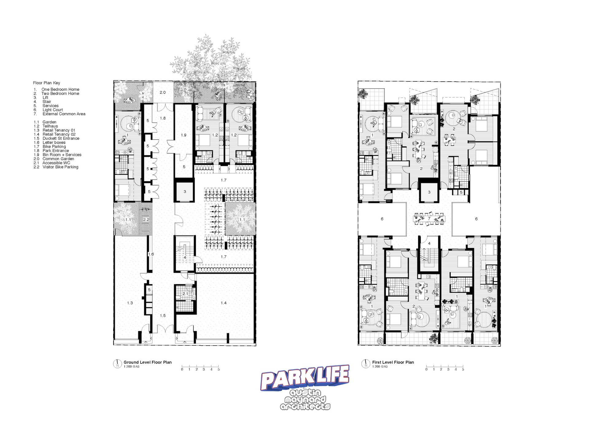 帕克生活公寓楼丨澳大利亚丨Austin Maynard Architects-31