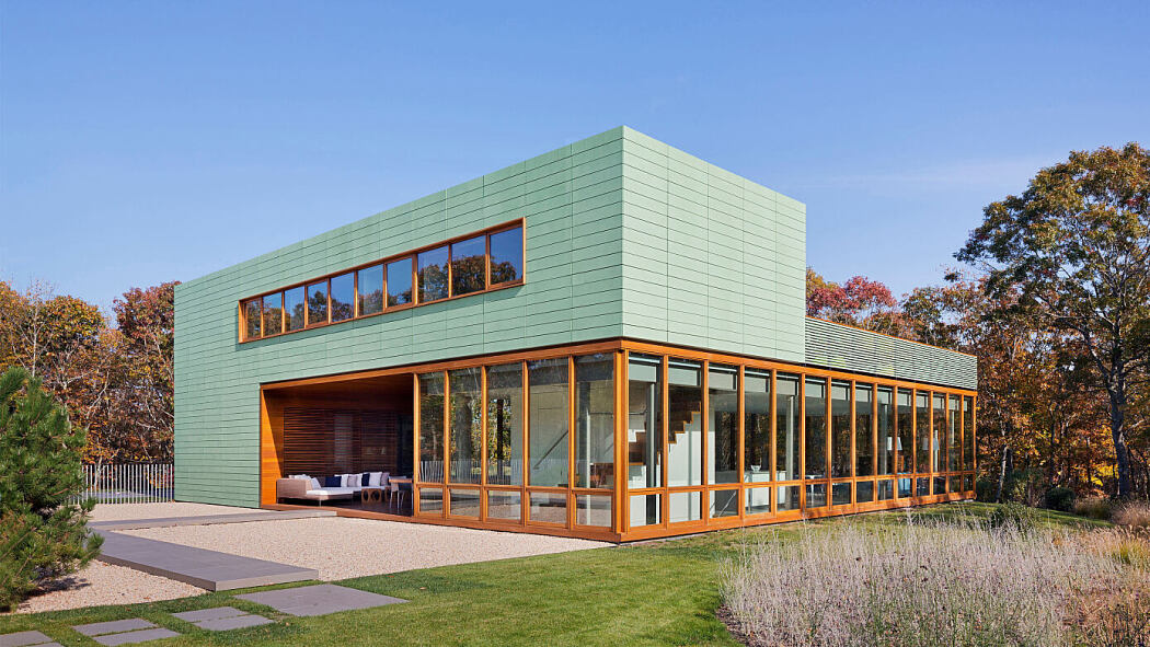 绿意盎然|| 罗杰·费里斯 + 合作伙伴设计纽约别墅-4