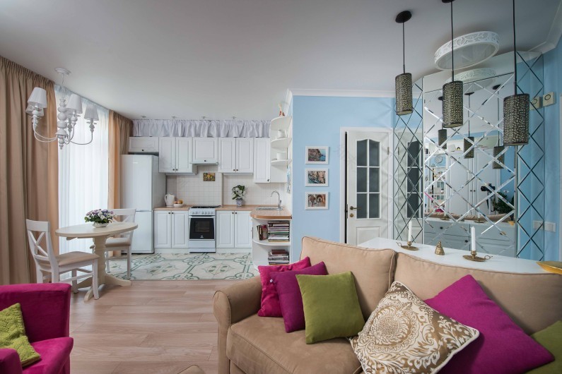 功能化小一居室公寓室内设计丨乌克兰基辅丨叶莲娜·捷连季耶娃-25