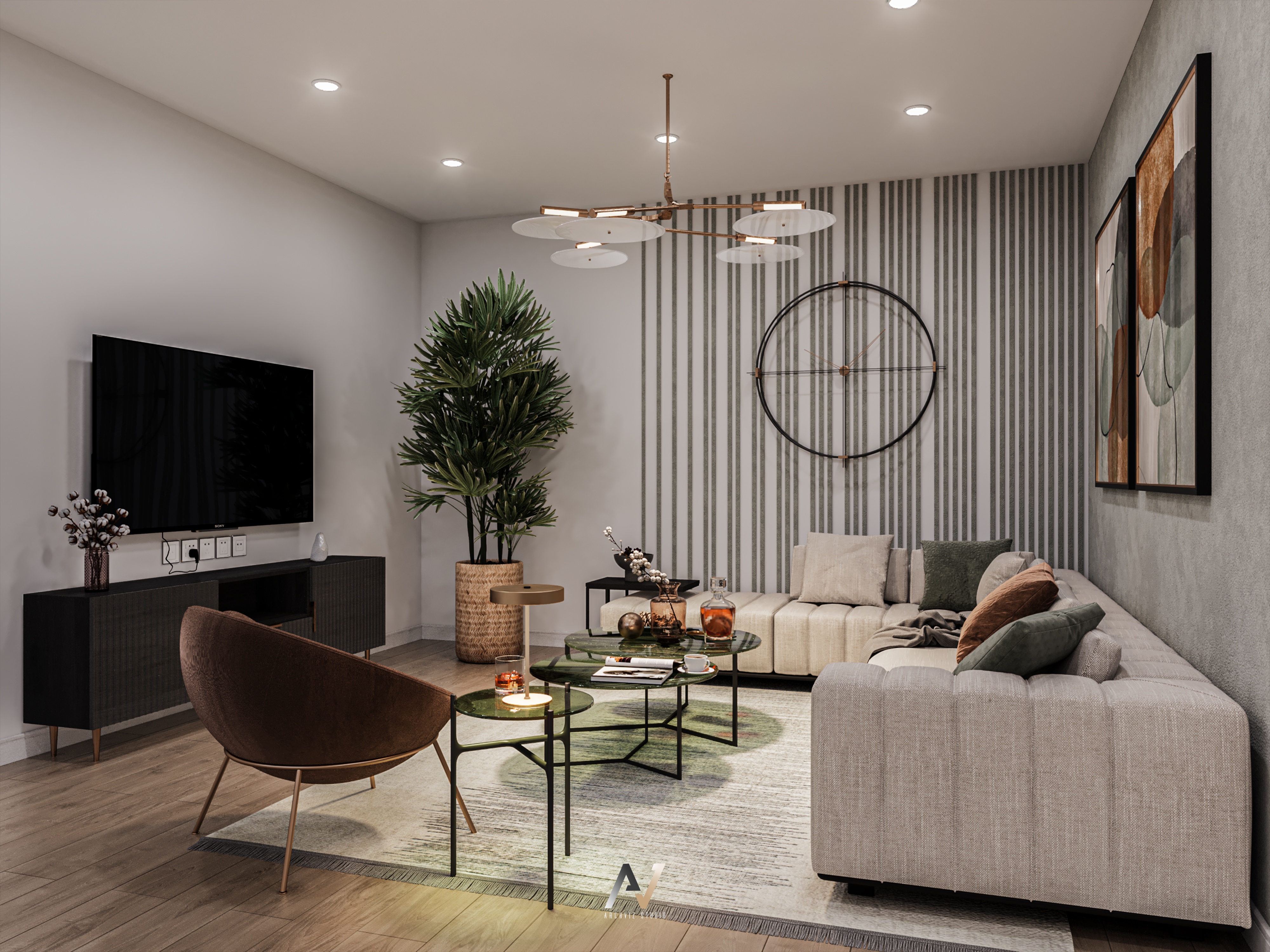 3D Apartment renderings-1