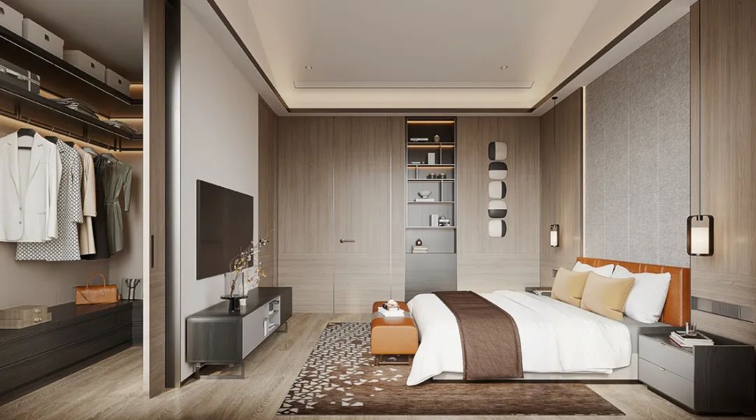 济南蓝绿城雪山别墅样板间丨中国济南丨戴勇室内设计-28