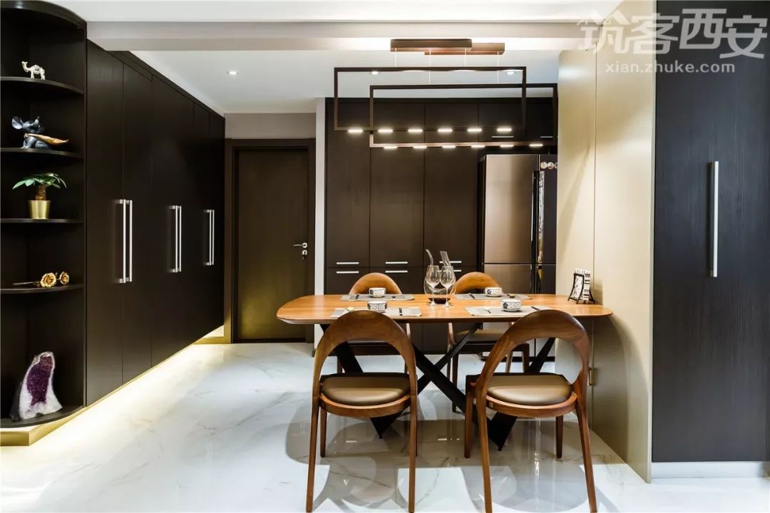 《声韵》 | 190㎡平层大改,孩子可以在家骑滑滑车!-39