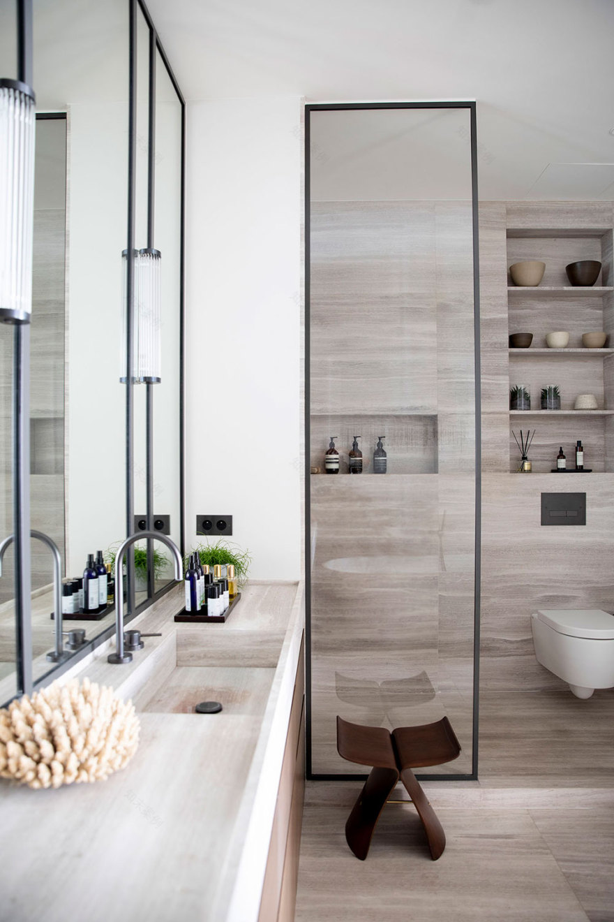 巴黎风格公寓 | 艺术与生活的完美融合-25