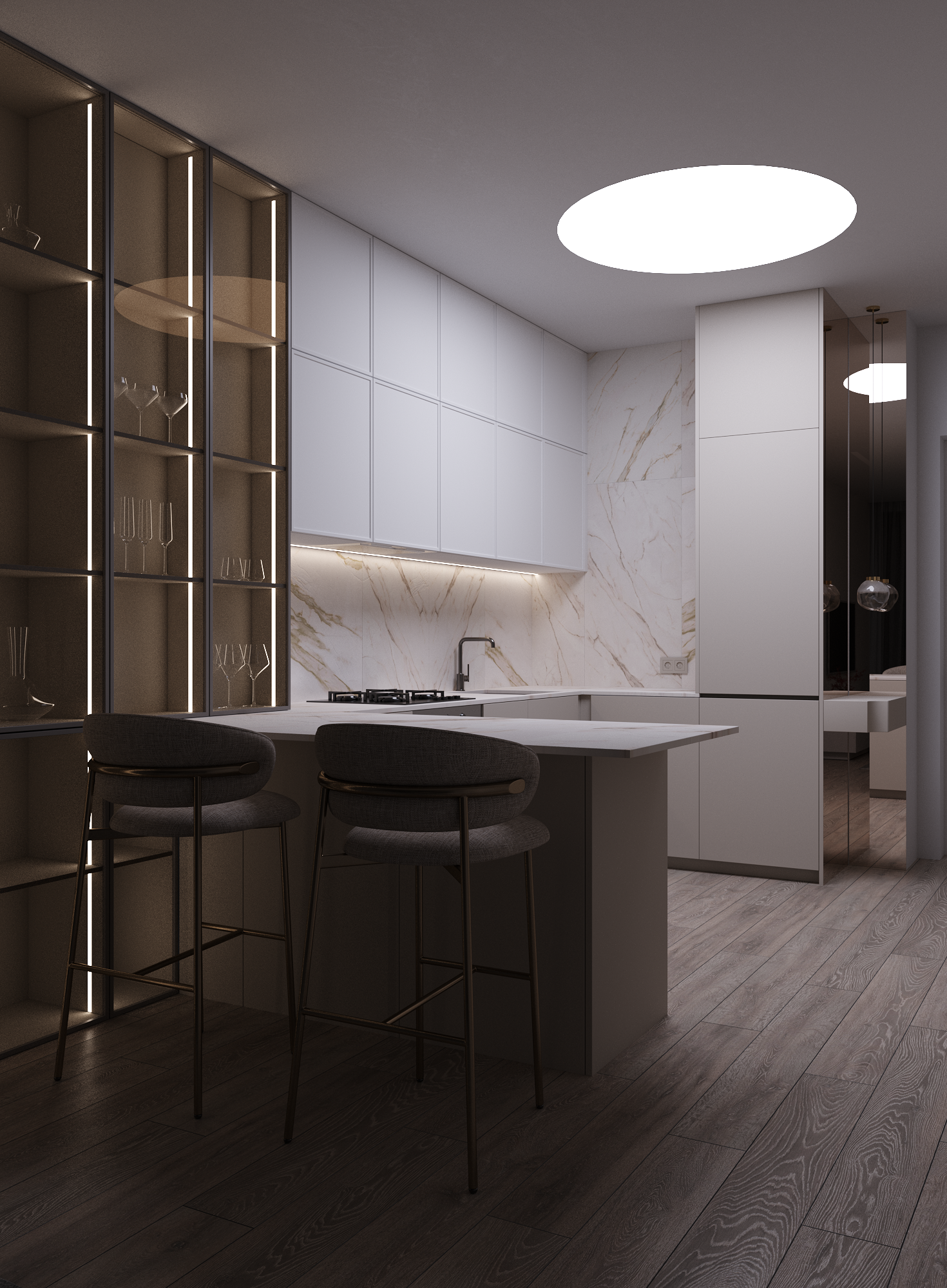 Studio apartment in Lviv-2