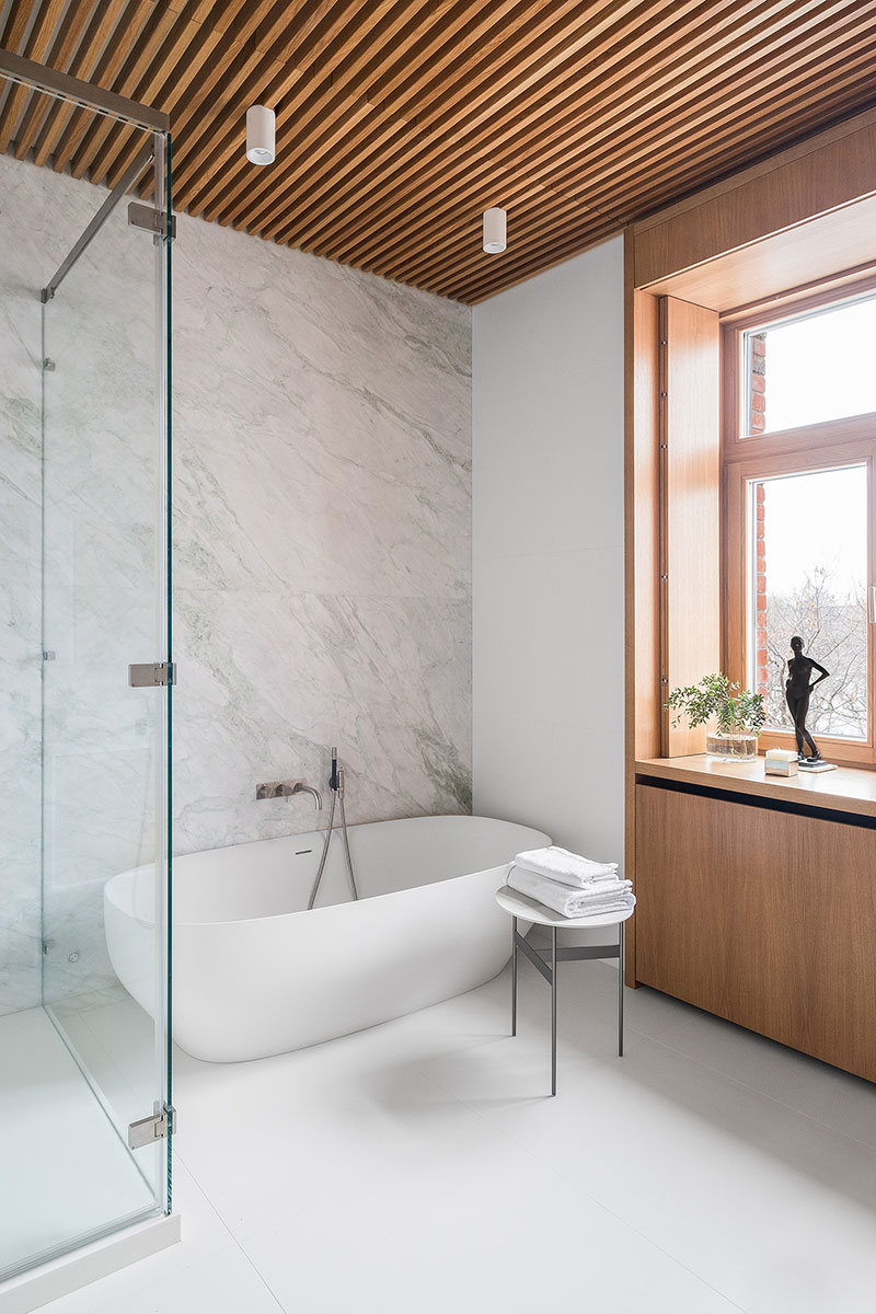 莫斯科工业风公寓，14 窗全景采光，独特拱形天花-13