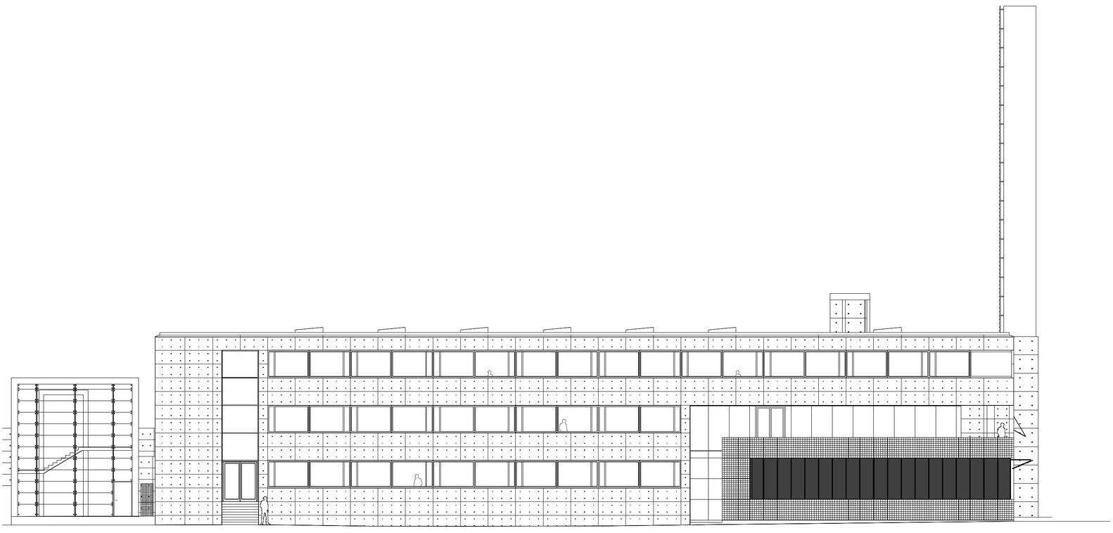 Luxembourg 办公大楼,工业风与混凝土美学完美结合-29