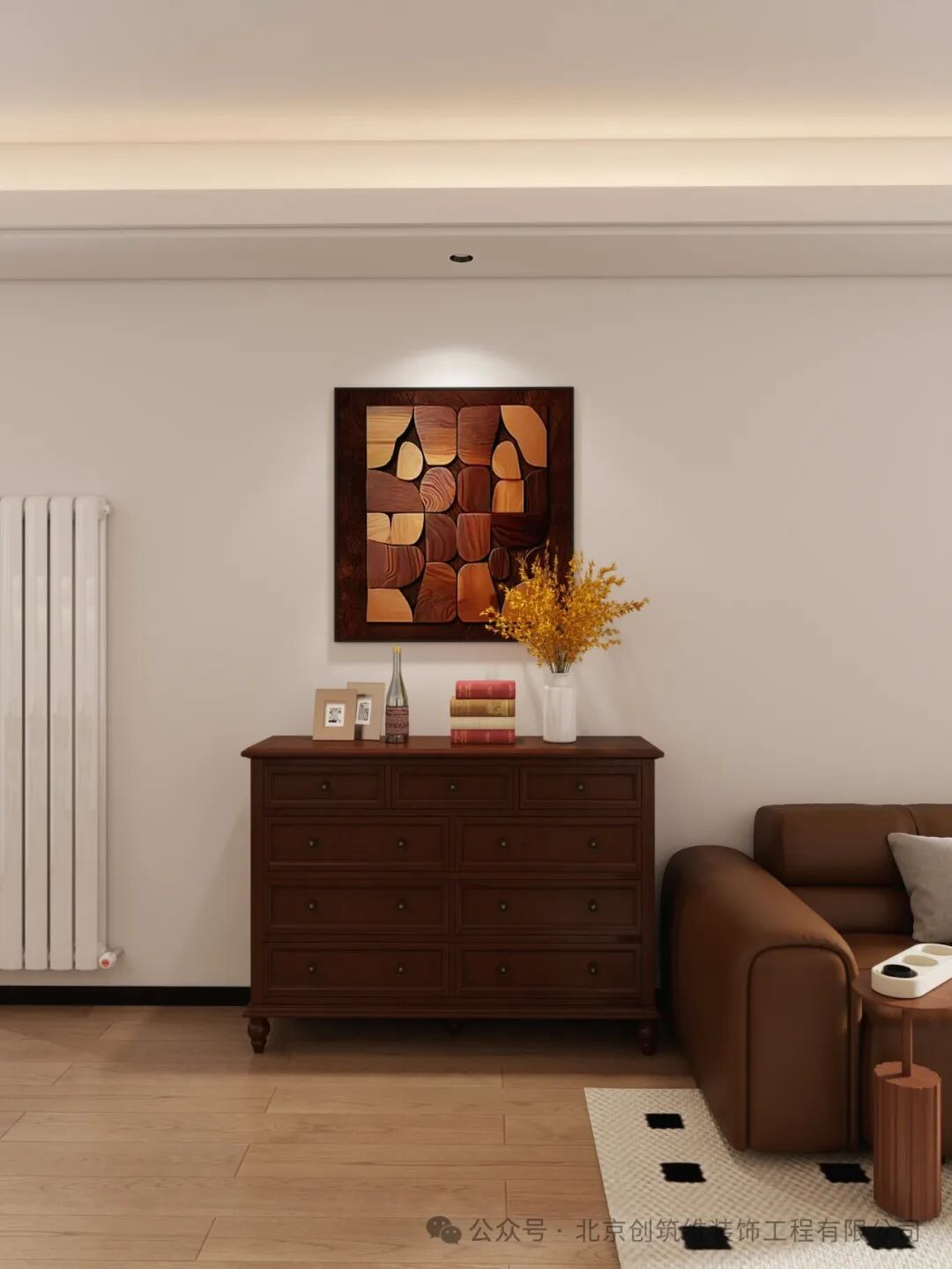 潮白人家|110㎡中古风装修案例-18