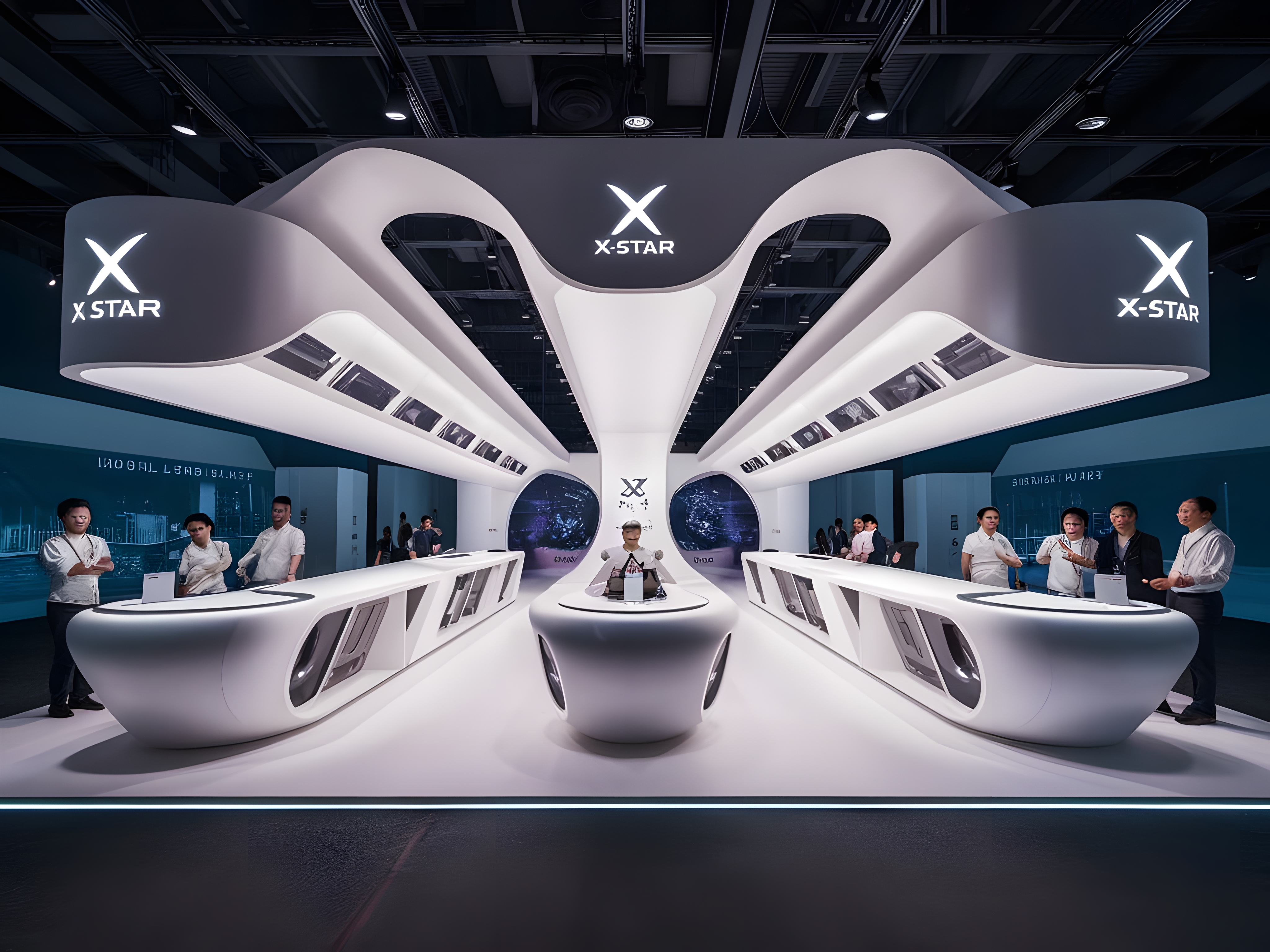 3C product booth at Telecom Exhibition-8