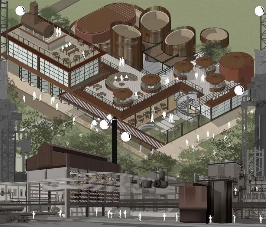 啤酒花园丨印度丨Studio Lotus 与 Studio Vikhroli 合作-11