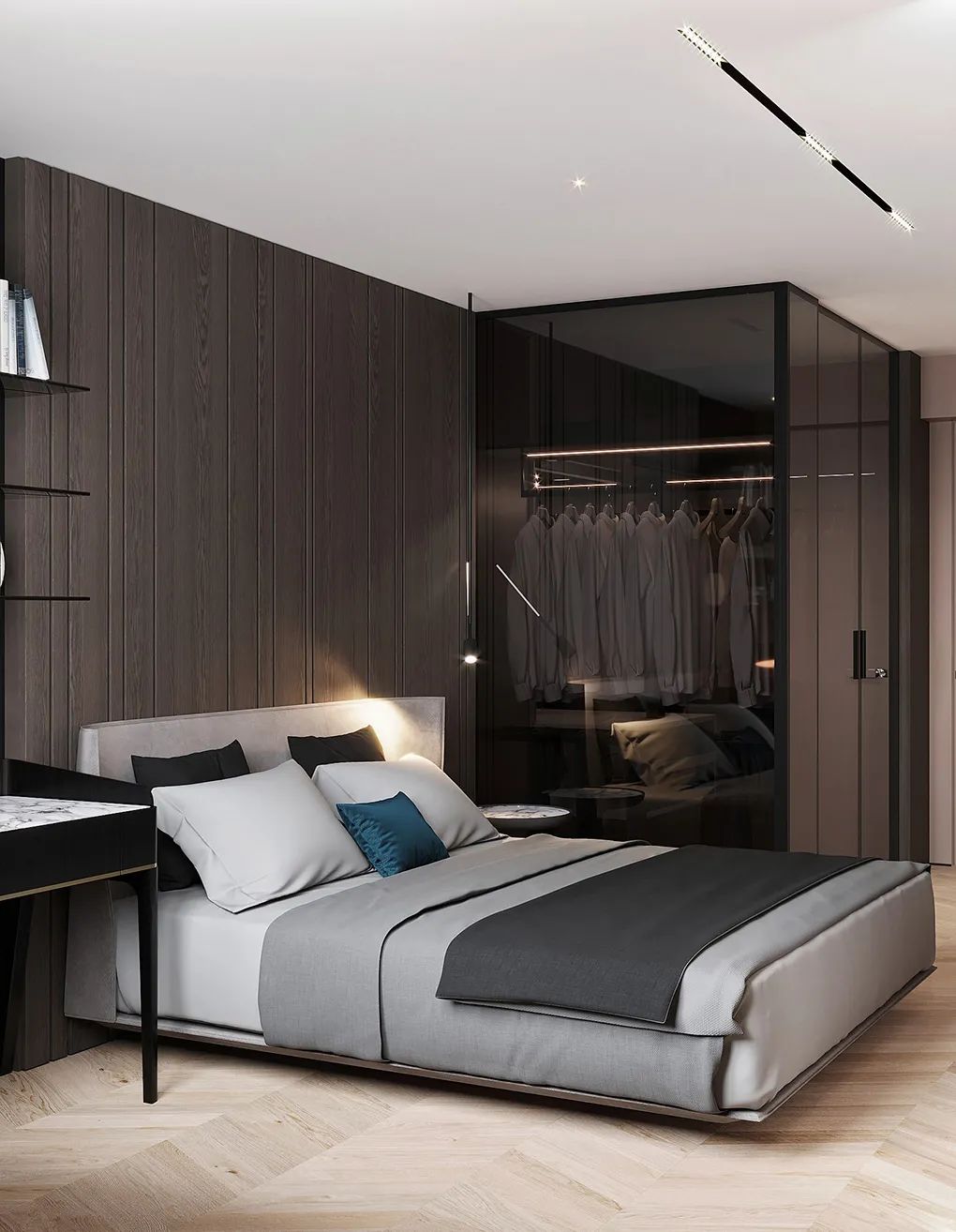 现代轻奢公寓设计丨CHRISTINA BENNETT-27