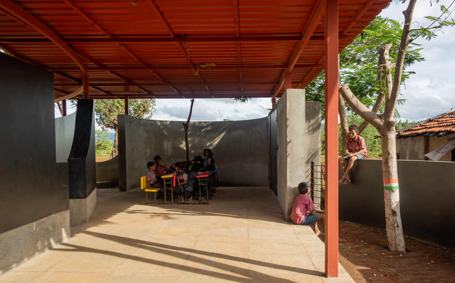 印度乡村小学改造丨pk_iNCEPTiON-41