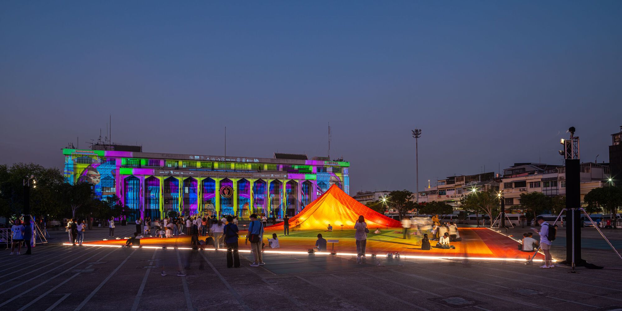 Mega Mat Installation Bangkok Design Week / MVRDV-28