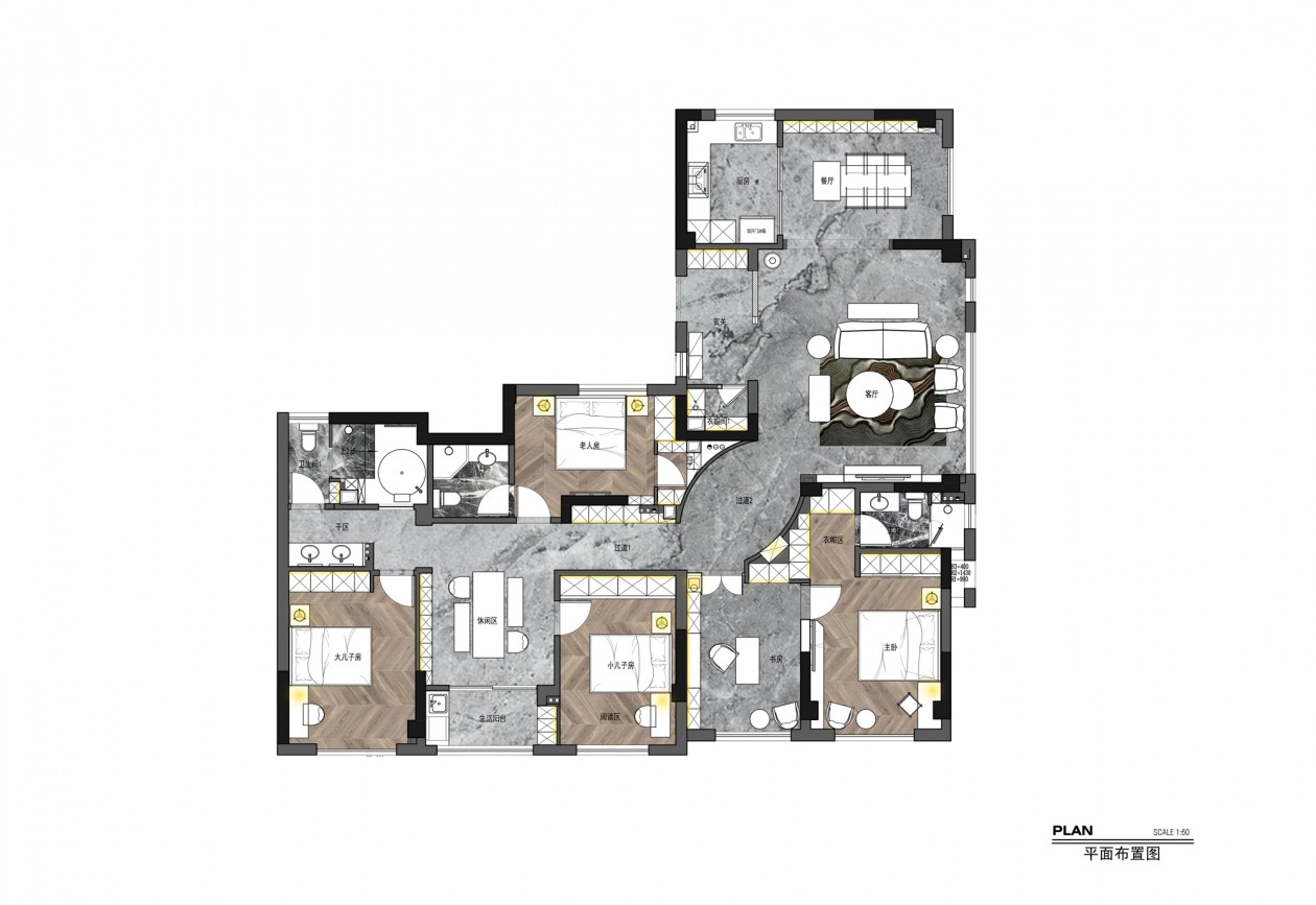 新时代文艺复兴风格室内设计案例丨中国杭州-4