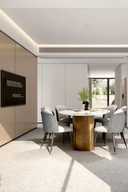 都市理想家,现代轻奢风大平层设计案例解析丨布尔空间设计-105