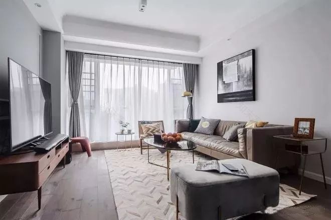 80㎡混搭三居,温馨收纳空间设计-19