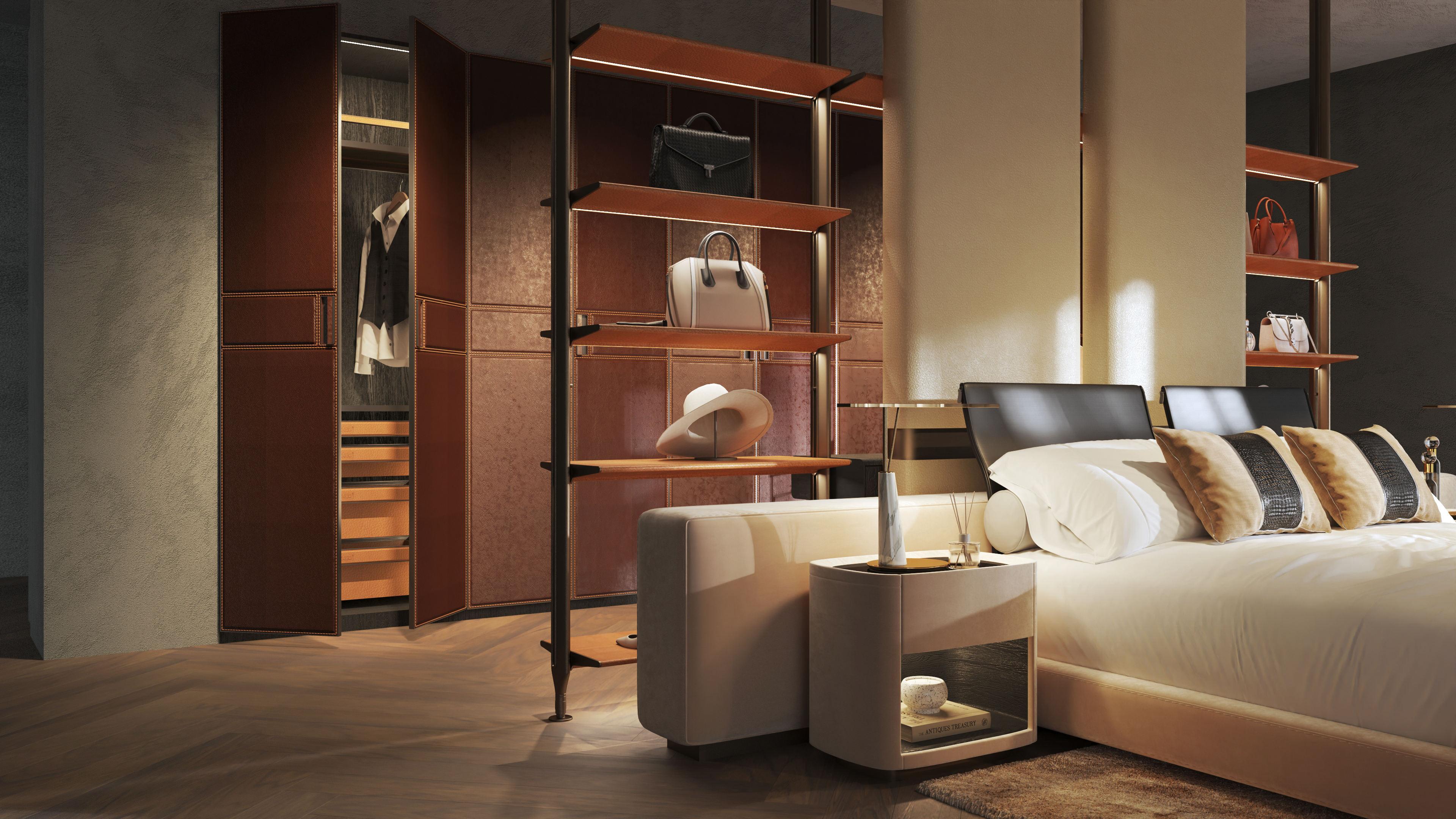 Concept Walk in closet 2-3