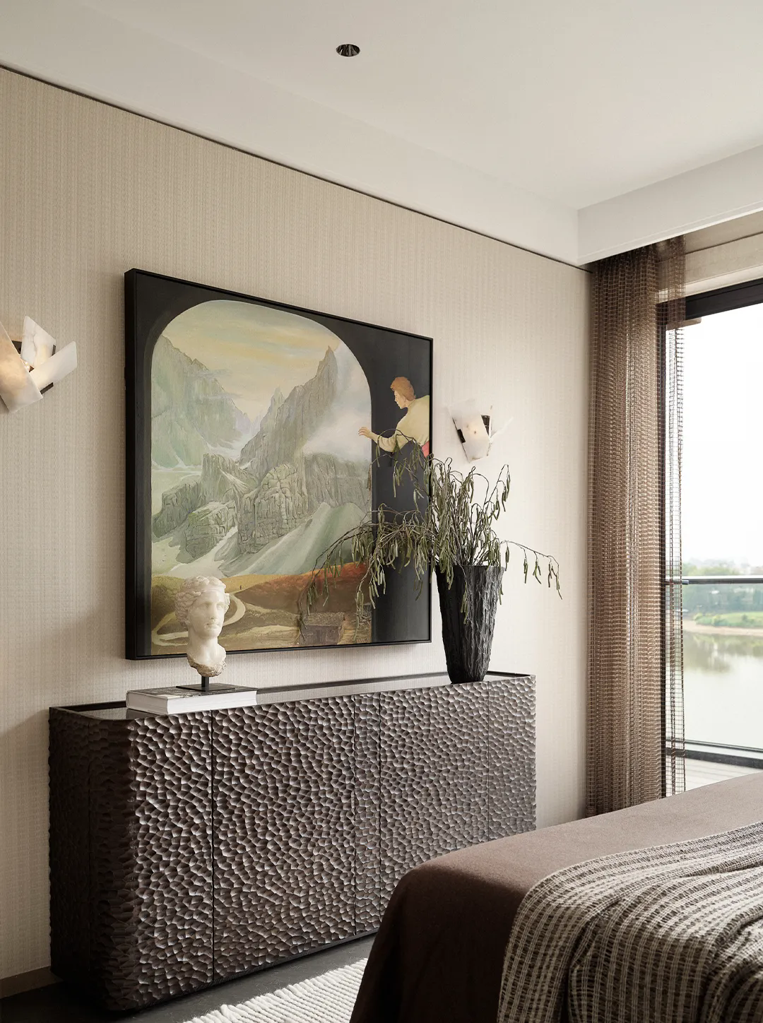 378㎡临湖别墅，这才是东方美学的天花板！-37