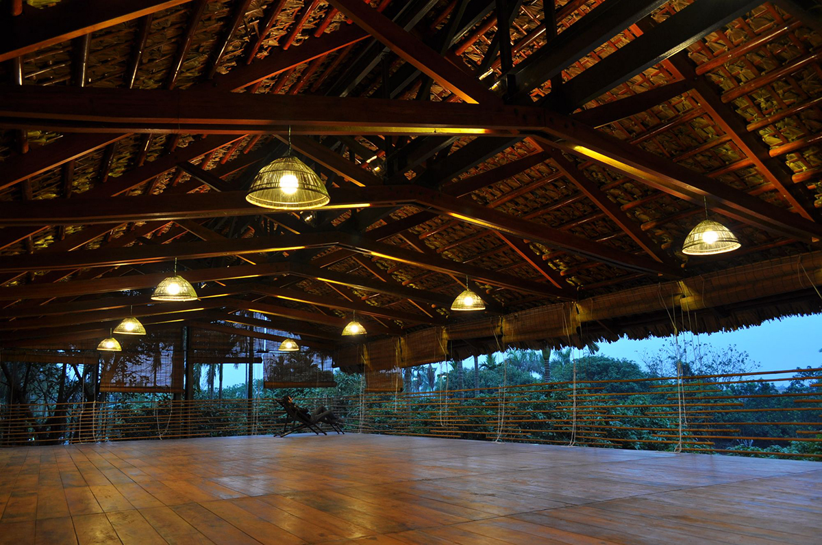 越南河内，传统与现代交融的"L"型绿色住宅-7