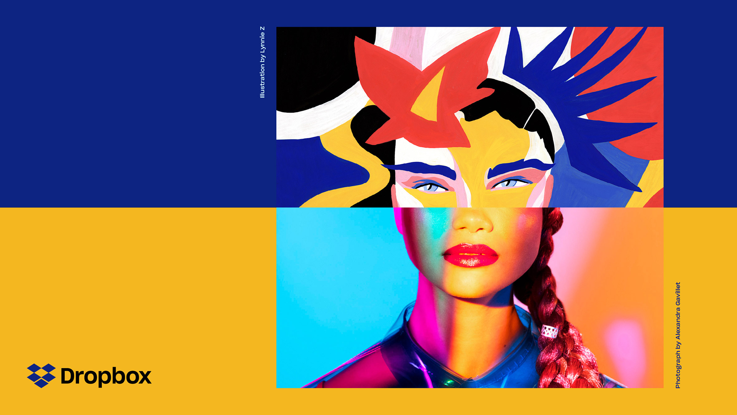 Dropbox 新视觉标识 | 彩虹色引发创意热潮-8
