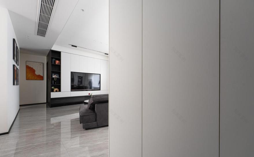 平层温馨现代极简风-41