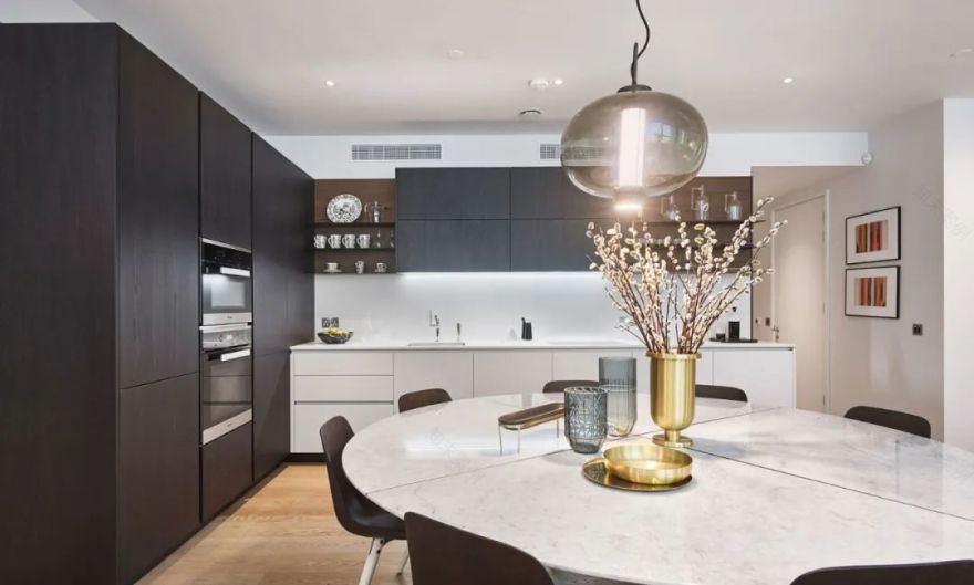 伦敦 Long and Waterson 豪华公寓 | 现代风格与生活气息的完美融合-10