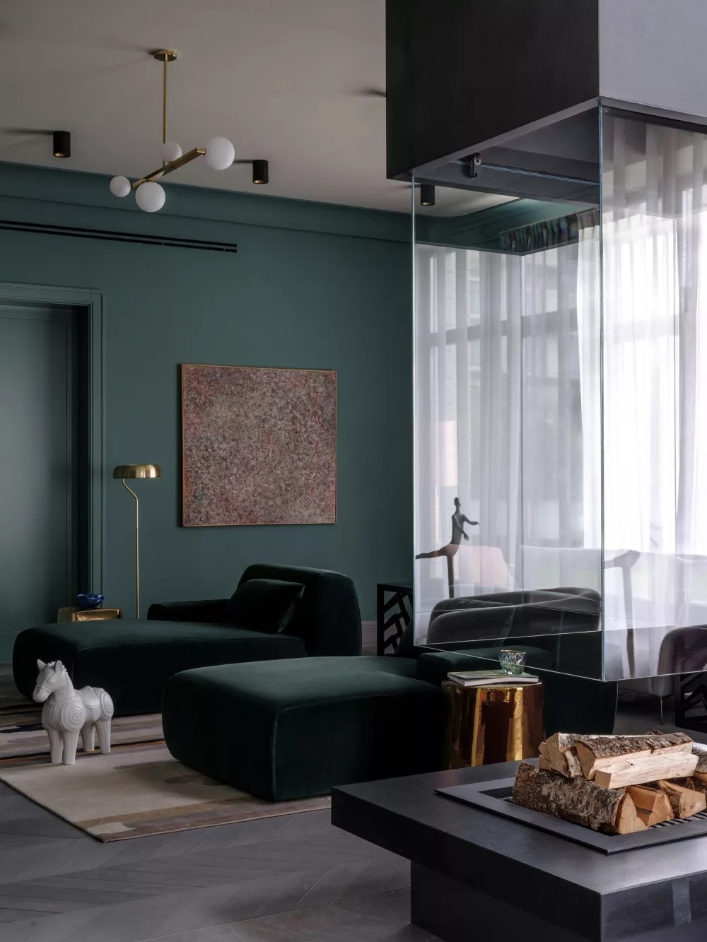 莫斯科优雅轻奢风的别墅-22