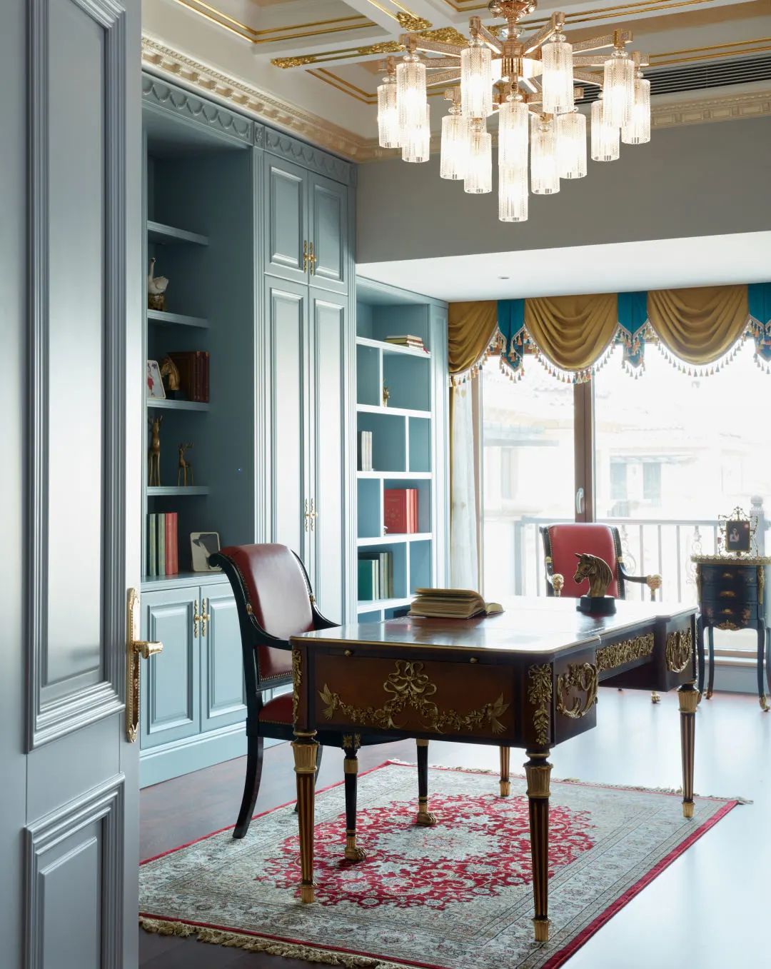 法式优雅 · 1100㎡独栋别墅的奢华改造之旅丨尚层装饰-86