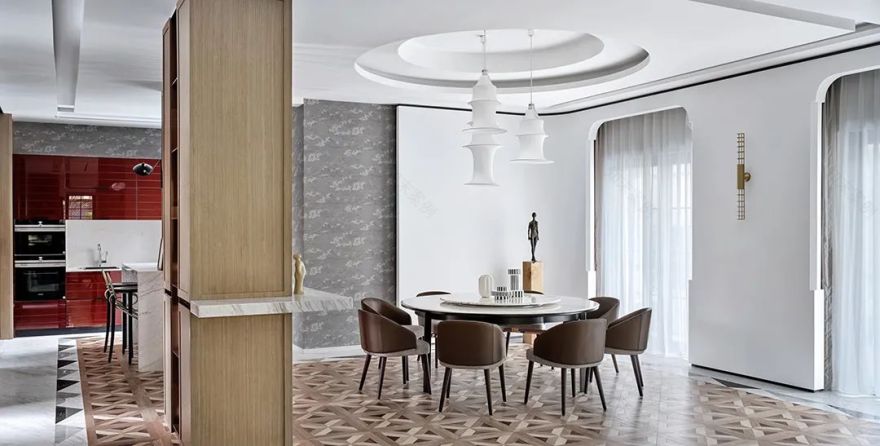 上海私人别墅丨中国上海丨珊瑚居艺术空间 CORALLO CASA-27