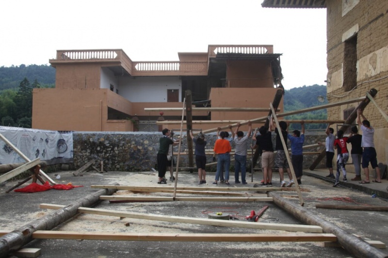 Tulou renovation（土楼翻新）丨中国龙岩丨香港大学,香港设计学院,Rural Urban Framework-19