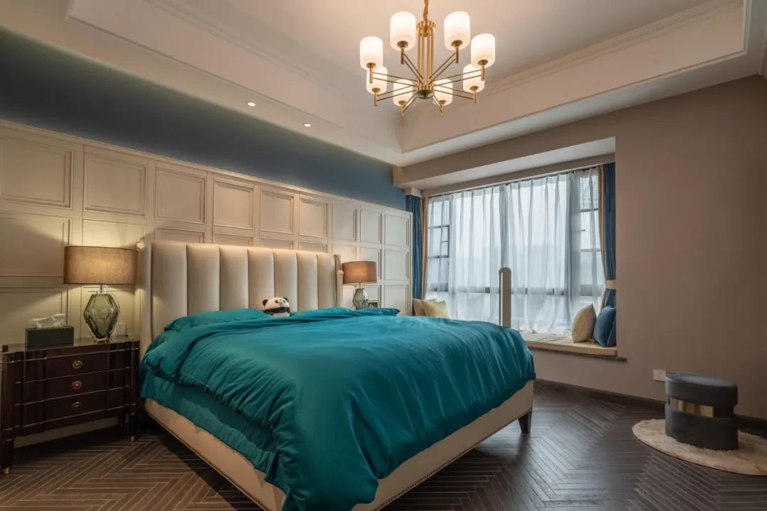 公园大观 | 270㎡美式轻奢,精致美好的生活空间-40