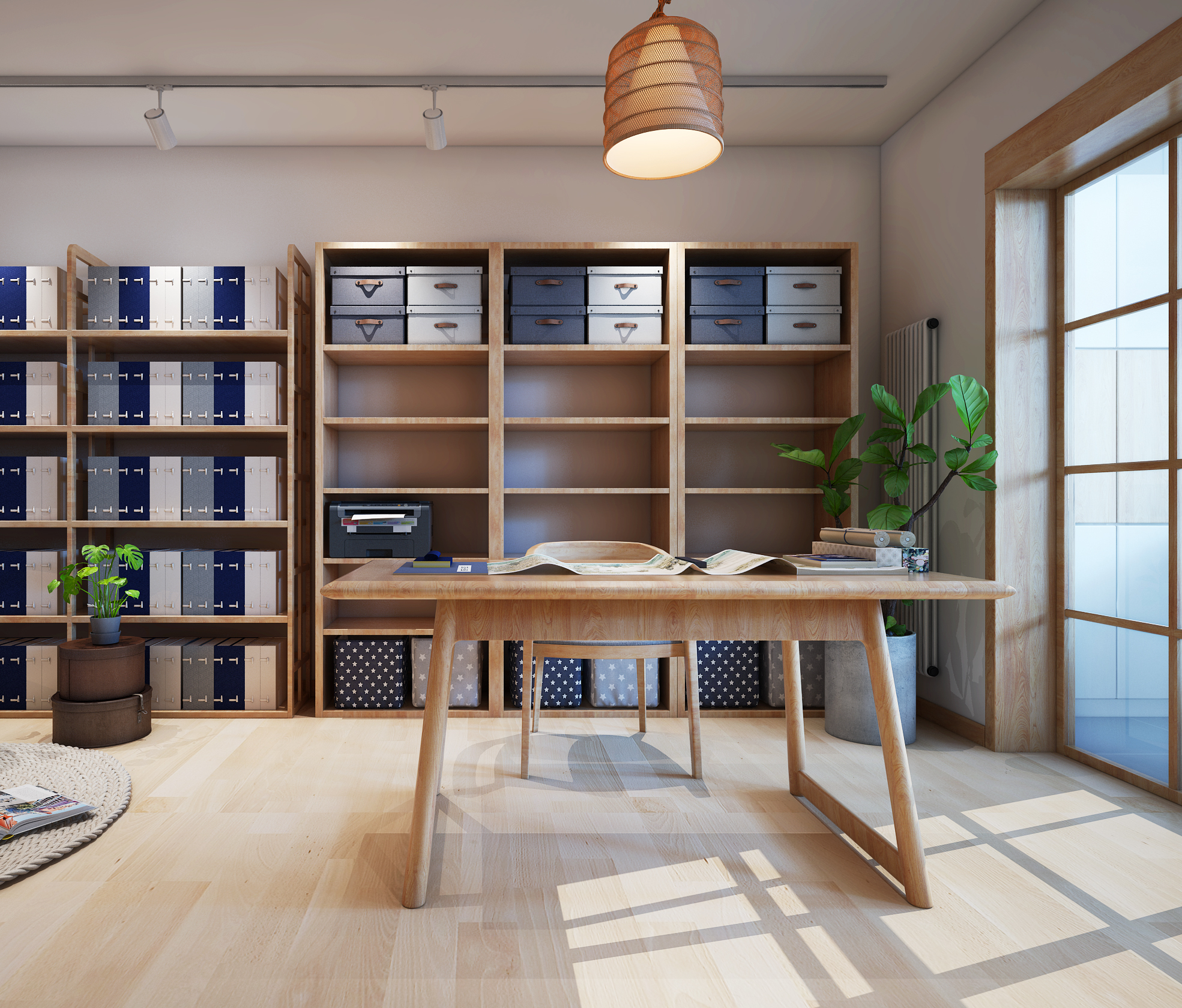 木系风打造自然家居，一家人的阅读梦想起航-26