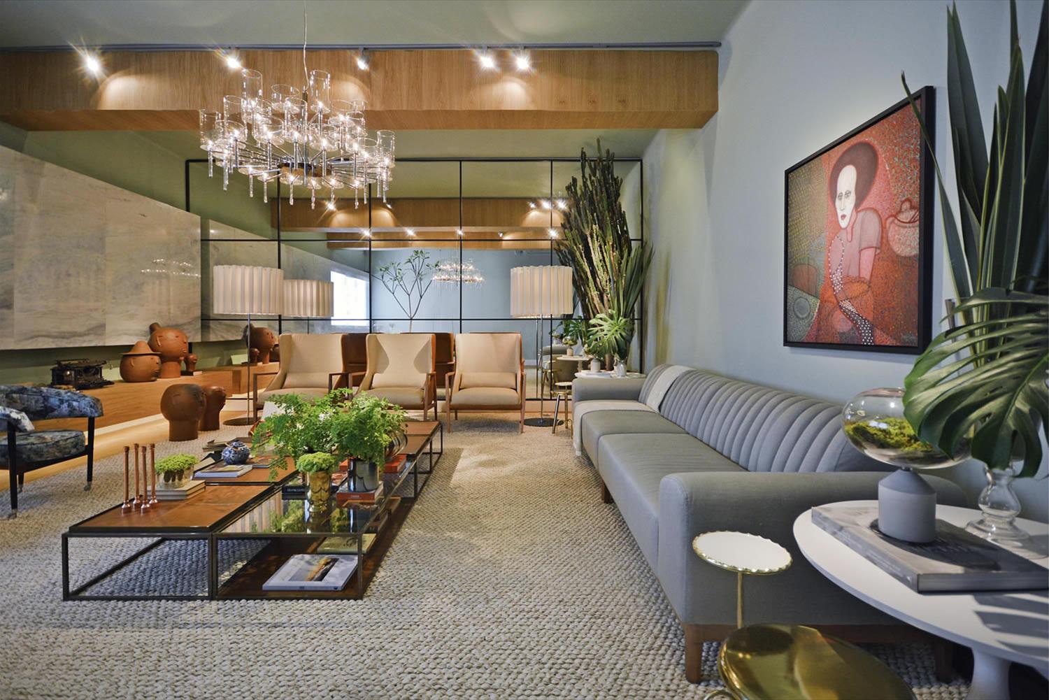 巴西绿色空间·Sala de Cora 公寓设计-1