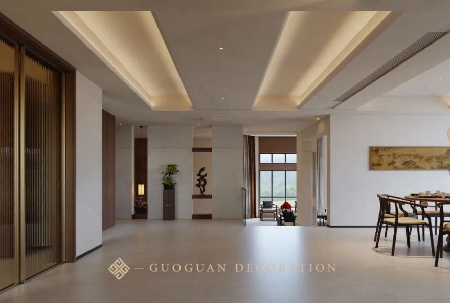 国冠装饰|浙江金华·蓝湾国际,现代中式里的生活长卷-41