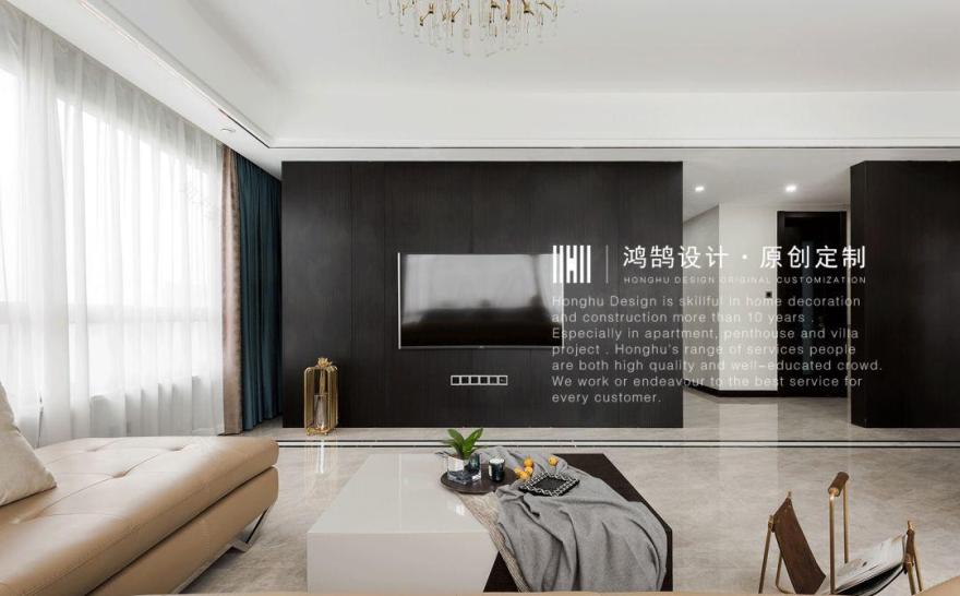 武汉鸿鹄装饰设计 | 现代简约风格,营造舒适生活空间-3
