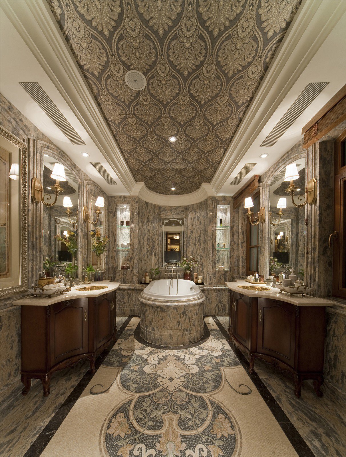 苏州九龙仓国宾一号美式墅样板房-13