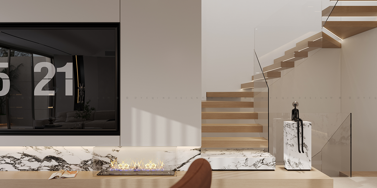 临湖而墅丨叶秦组设计-15